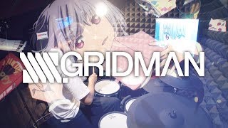 【SSSS グリッドマン】内田真礼  Youthful beautiful フルを叩いてみた  GRIDMAN ED full Drum Cover [upl. by Noloc]