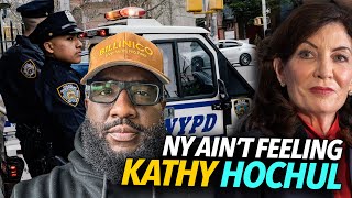 quotWe Want To Oust Kathy Hochul In New Yorkquot Residents Upset With Crime Migrants and Inflation [upl. by Nnaeirrac]