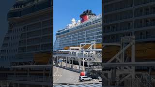 Civitavecchia Port Disney Cruise Rome [upl. by Rashidi415]