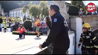 Prova “Escadórios da Humanidade” vai juntar mais de 1500 bombeiros no Bom Jesus de Braga [upl. by Herv923]