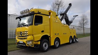 Te koop  For Sale  Zu verkaufen   NEW MB AROCS 8x4 4153 EURO 6 TEVOR HDRV WRECKER [upl. by Daphne]