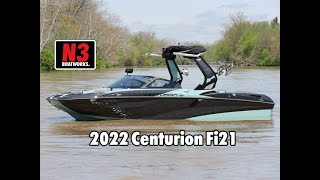 2022 Centurion Fi21  Spearmint  On Water  N3 Boatworks [upl. by Oni]