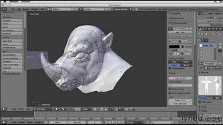 Modeling Characters in Blender  Lyndacom training course [upl. by Robinett]