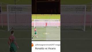 Ronaldo VS Vicario [upl. by Ilojne]