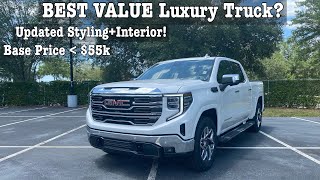 2022 GMC Sierra SLT Refreshed TEST DRIVEFULL REVIEW [upl. by Ahasuerus]