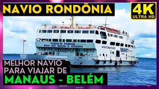 Conheça o Navio Catamarã Rondônia  Viajem de Manaus a Belém [upl. by Bobette14]