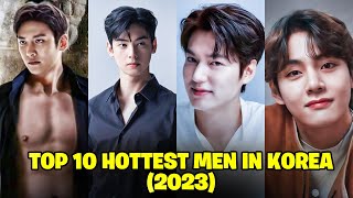 Top 10 Most Handsome Korean Actors in 2023 [upl. by Standush823]