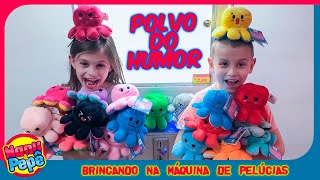 Brincando na Máquina de Pelúcias  Polvo do Humor [upl. by Aprilette]