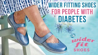 Wider Fitting Shoes for People with Diabetes [upl. by Matelda]