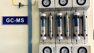 Gas Chromatography Demonstration  GCMS  Gas Chromatography Mass Spectrometry  Chromatography [upl. by Lorenza353]