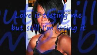 Rihanna SOS Lyrics [upl. by Jeanette]