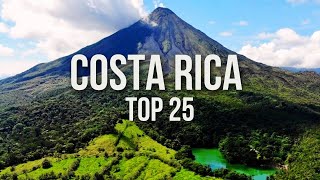 25 Best Places to Visit in Costa Rica  2025 Travel Guide [upl. by Genovera649]