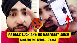 Prinkle Ludhiana Ne Harpreet Singh Makhu De Khole Raaj 🥵 Watch Full Live [upl. by Oicnecserc]