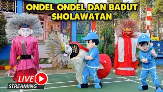 ONDEL ONDEL  SHOLAWAT JIBRIL  PENARIK REZEKI 🤍 BADUT GOTONG ONDEL ONDEL BETAWI [upl. by Bernadina]