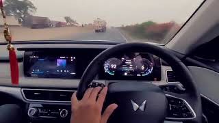 XUV 7OO Driving Status  Best Driving Of The Year automobile scorpio cardriving love scoorpio [upl. by Nauqas117]