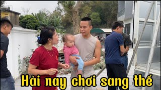 Hải Chơi Sang Tặng Ngay Cho Cường Bộ Bàn Ghế Đá [upl. by Sax708]