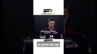 Fastest Bowling in IPL history viralreels viratkohli videos viralvideos viral rcb [upl. by Javier463]