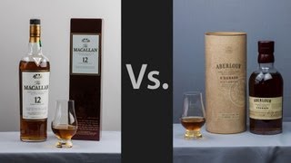 Whisky Video 12 Macallan 12 Vs Aberlour Abunadh [upl. by Aba841]