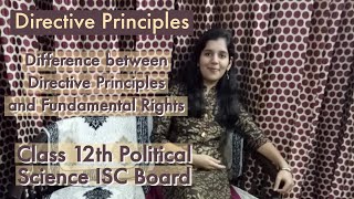 Video4 Directive Principles  Difference between Directive Principles and Fundamental Rights [upl. by Aicire694]