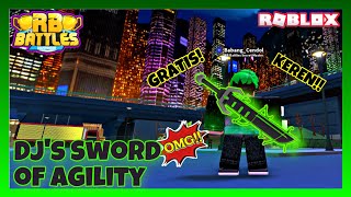 Cara Mendapatkan DJs Sword of Agility RB Battles RoBeats MMO Rhythm Game  Roblox Indonesia [upl. by Reppep]