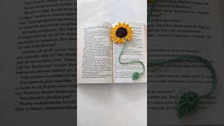 Örgü kitap ayracı crockett bookmark knitting kitapayracı werashobi örgüçiçek [upl. by Kaia]