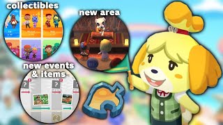 6 NEW Features Coming To Animal Crossing Pocket Camp Complete [upl. by Childs]