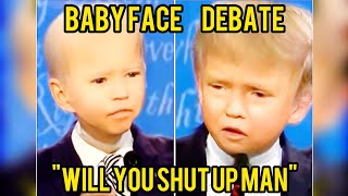 Babyface  The Presidential Debate👶👶🇺🇸🇺🇸 Shorts [upl. by Tager]