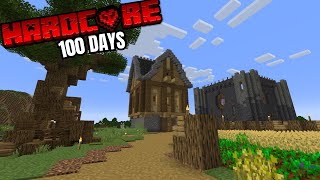 A Great Start  100 Days in HARDCORE Minecraft [upl. by Elwood]