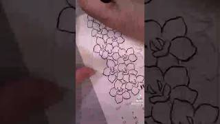 HowtoDraw Larkspur flowers [upl. by Lewak918]