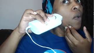 5th treatment with the Me Chic hair removal device on dark skin [upl. by Ioj]