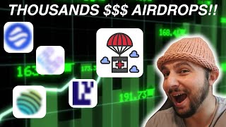 Best Airdrops for October 2024 Thousands of  of Crypto  FINANCIAL FREEDOM [upl. by Arenat]