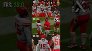 Madden NFL 25 Comparison  Xbox Series S vs X vs PS5 [upl. by Furie]