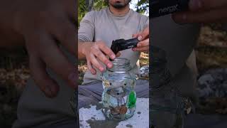 Fire Starter vs Lighter Which is BEST camping survival bushcraft outdoor [upl. by Michon]