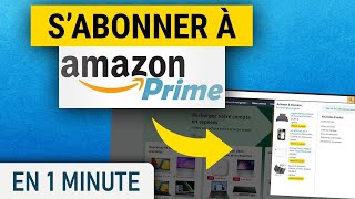 Comment sabonner à Amazon Prime avoir la livraison rapide et gratuite [upl. by Ellerrehc]