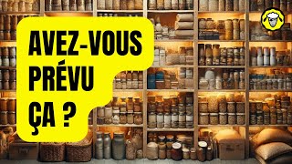 17 Aliments À STOCKER qui se conservent indéfiniment pour survivre aux crises [upl. by Duwad]