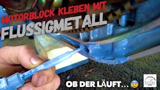 Motorblock geklebt mit Flüssigmetall  Wird der Motor laufen  🫣😰 Renault Capture 2 [upl. by Fihsak]