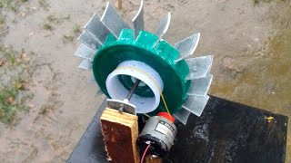 How to make a hydroelectric Generator using DC motor [upl. by Adnohrahs]