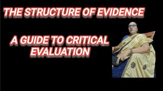 the structure of evidence a guide to critical evaluation [upl. by Annahc]