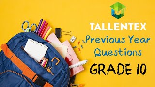 TALLENTEX by ALLEN  Previous Year Questions with Detailed Explanation  Grade 10  Science and Math [upl. by Suilienroc936]