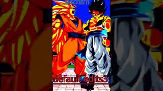 COBALL CON DEFAULTEDiT5Goku Manga vs gogeta [upl. by Firehs]