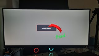 Fixed Chromecast with Google TV black screen on the monitor  LG monitor has no signal [upl. by Daas]