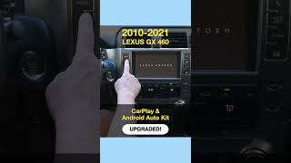 20142021 Lexus GX 460 CarPlay amp Android Auto Kit iphone update upgrade best carplay shorts [upl. by Ime]