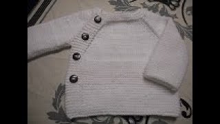 tuto tricot brassière naissance raglan [upl. by Seavir]