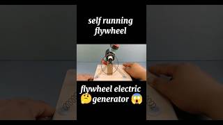 can a flywheel generate free electricity viralvideo ytshorts [upl. by Gratiana]