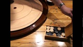 Crokinole  How to Wax eng [upl. by Aikrahs]