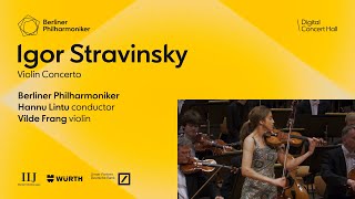 Stravinsky Violin Concerto  Frang · Lintu · Berliner Philharmoniker [upl. by Lusar]