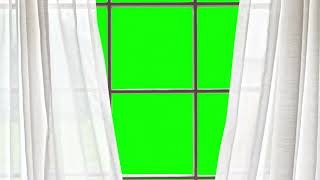 Window 2greencreen freefootage animation [upl. by Meehaf976]