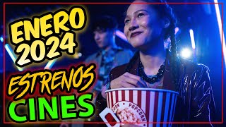 🎬ESTRENOS EN CINES ENERO 2024  Películas para ver [upl. by Lothaire]