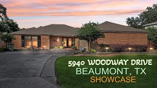 5940 WOODWAY DRIVE  BEAUMONT TX  JO CLARK SHOWCASE [upl. by Eronel]