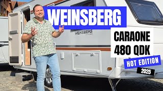 Weinsberg CaraOne 480 QDK Edition HOT  2025 [upl. by Oiretule]